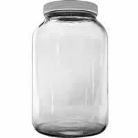 One Gallon Glass Jar with Cover