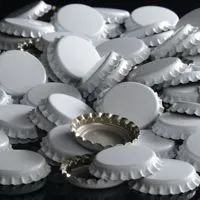 White Oxygen Barrier Crown Caps - 144 count