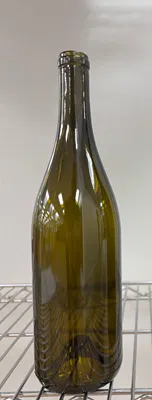 750 ml Antique Green Burgundy Wine Bottles