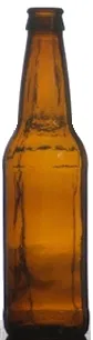 Crown Cap Beer Bottles - 12 Ounce (Case of 24)