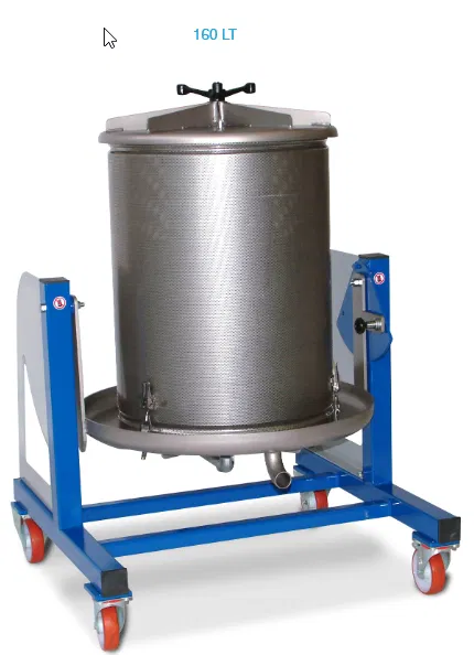 Stainless Steel Bladder Press