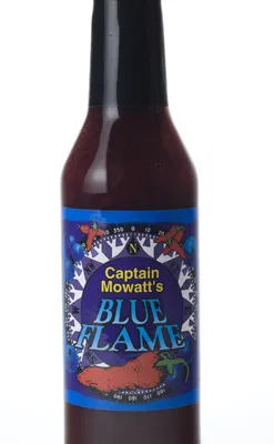 Captain Mowatt's Blue Flame Hot Sauce
