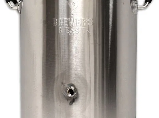 Brewers Beast Basic Brewing Inductrion-Ready Pot 16 Gallon w/ Two Ports