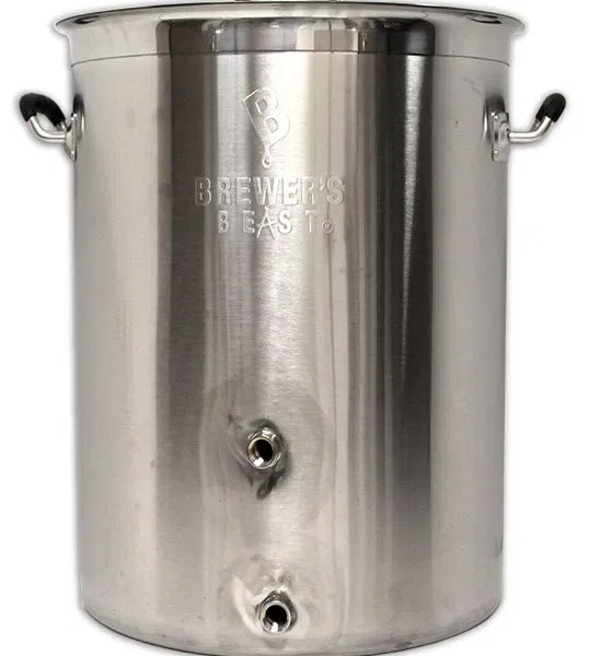 Brewers Beast 16 Gallon Brewing Kettle with 2 Ports