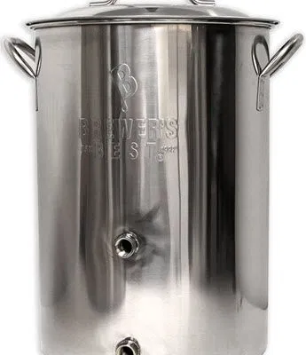Brewers Best Basic Brewing Induction Pot 8 Gallon w/ Two Ports