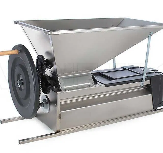 Manual Crusher/Destemmer - All Stainless Steel