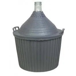 Italian Demijohn with Basket 14.3 gallon/54 ltr.