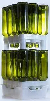 FastRack Bottle Drainer System - Wine Bottles / 22 oz. Beer Bottles
