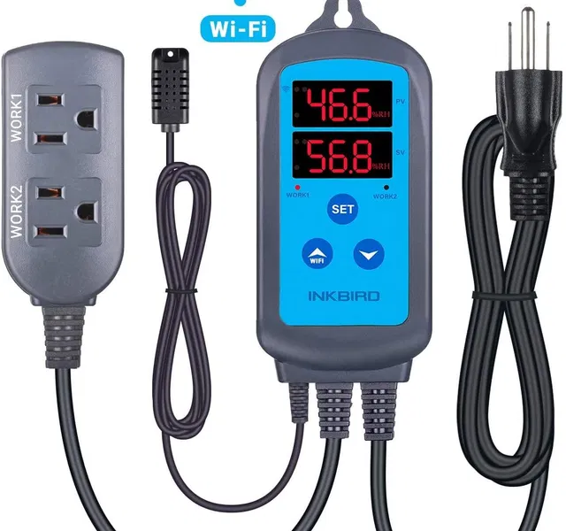 Inkbird IHC-200 Dual Stage Humidity Controller