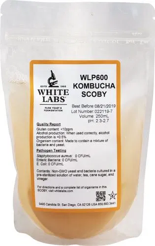 White Labs - WLP600 Kombucha Scoby SPECIAL ORDER
