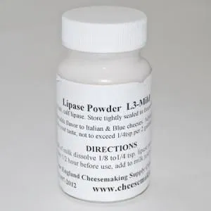 Lipase Powder (Italase) - for Mild Cheese 1 oz.