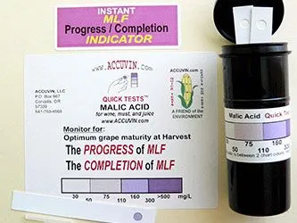 Malic Acid Test Strips