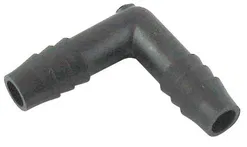 Plastic Elbow Barbed 3/8 x 3/8