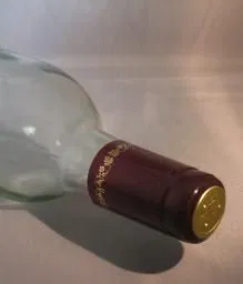 PVC Seals - Burgundy with Gold Grapes