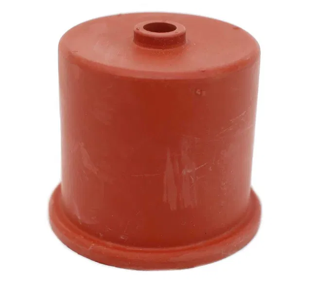 Red rubber 50mm carboy cap
