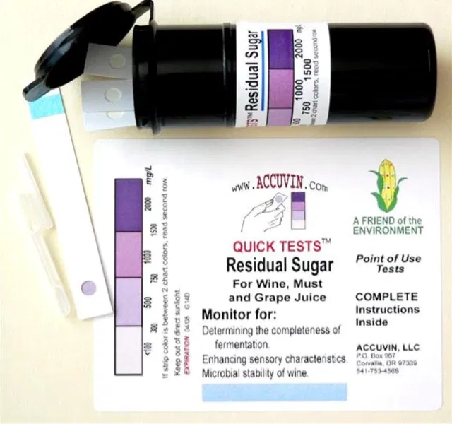 Residual Sugar Test Kit (100-2,000 mg/L)