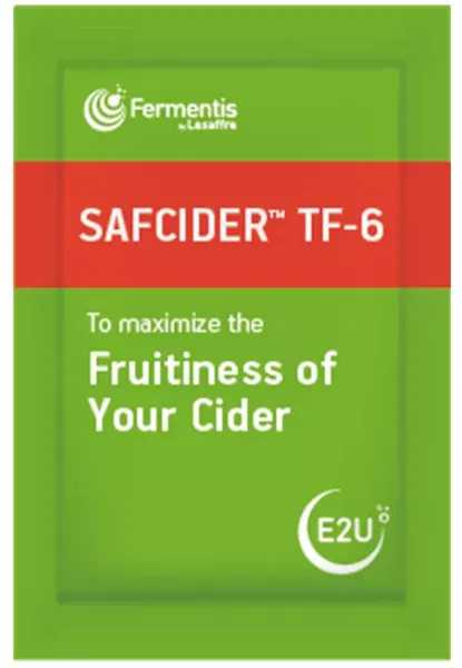 Safcider TF-6 Dry Cider Yeast 5 Grams