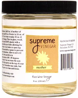 Supreme Rice Wine Vinegar Mother 8 oz.